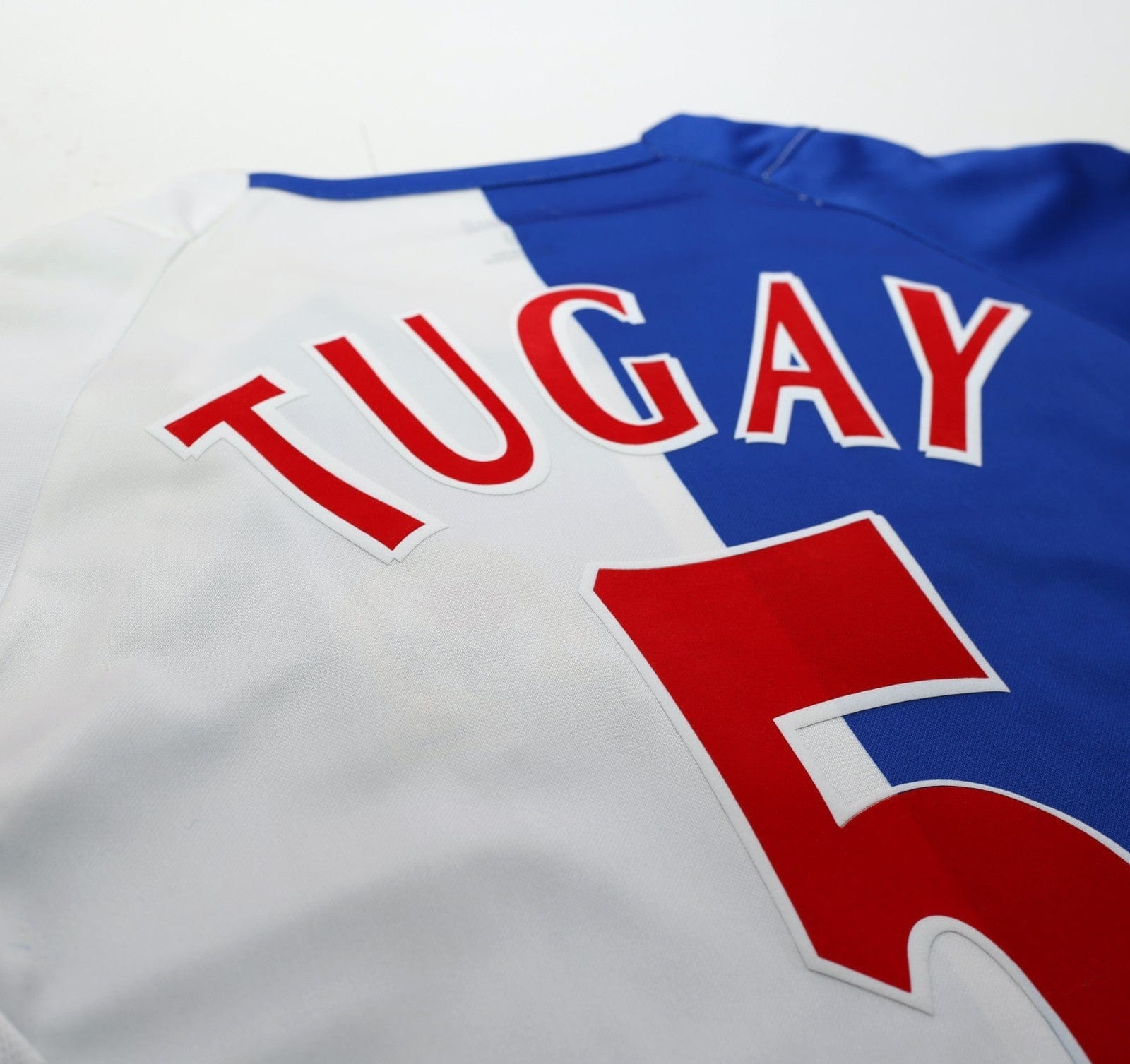2006/07 TUGAY #5 Blackburn Rovers Vintage Lonsdale Home Football Shirt (S)