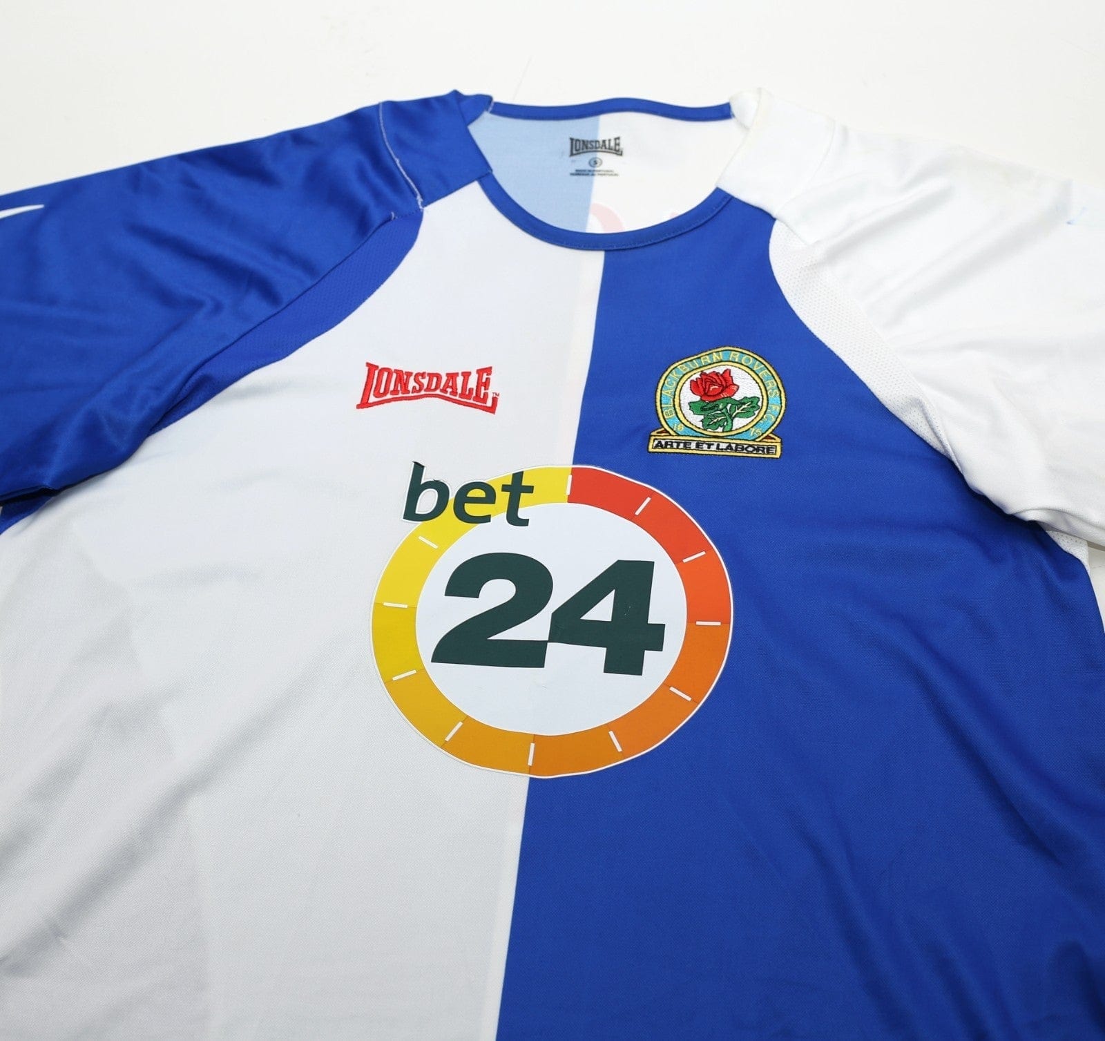 2006/07 TUGAY #5 Blackburn Rovers Vintage Lonsdale Home Football Shirt (S)