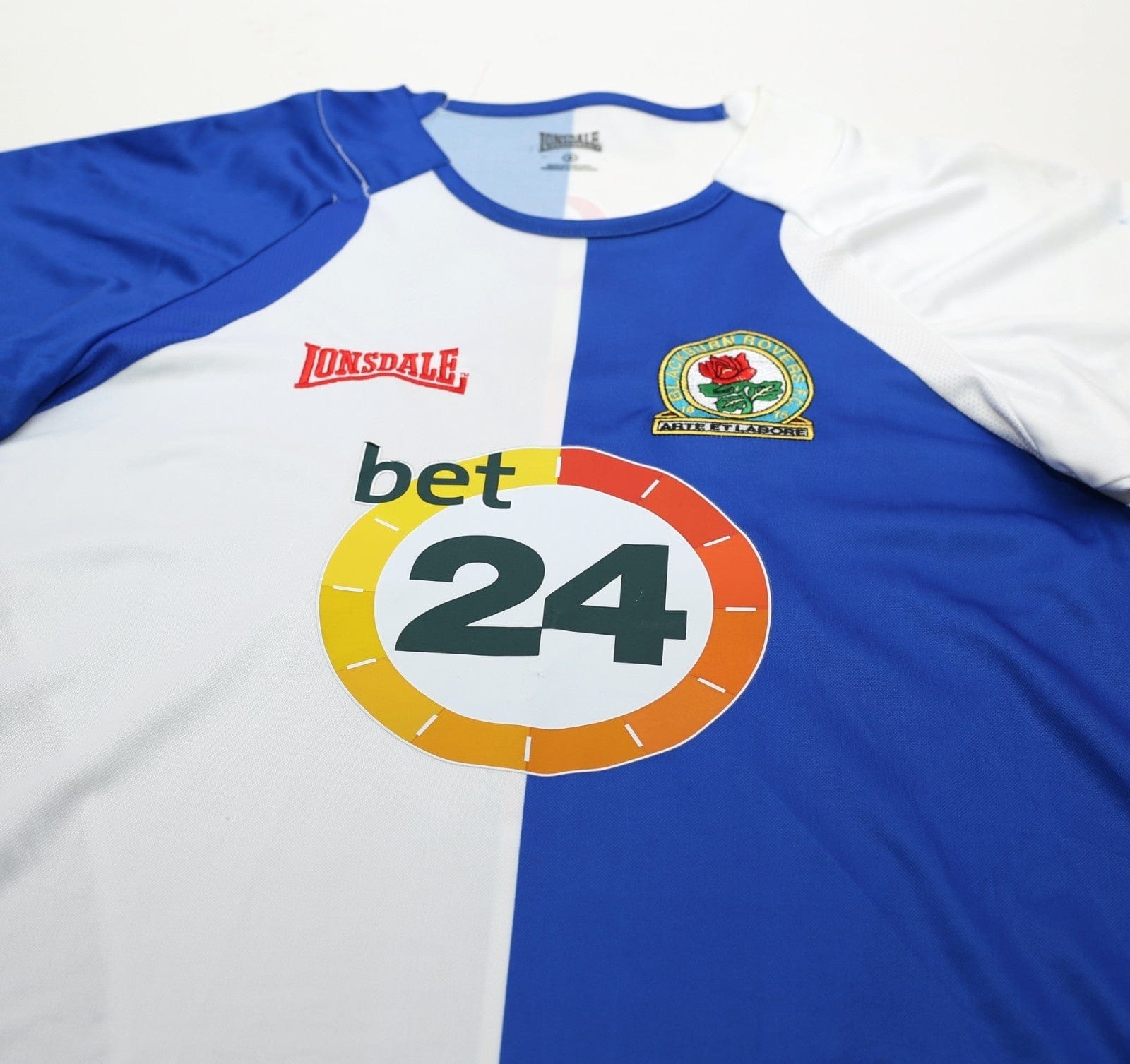 2006/07 TUGAY #5 Blackburn Rovers Vintage Lonsdale Home Football Shirt (S)