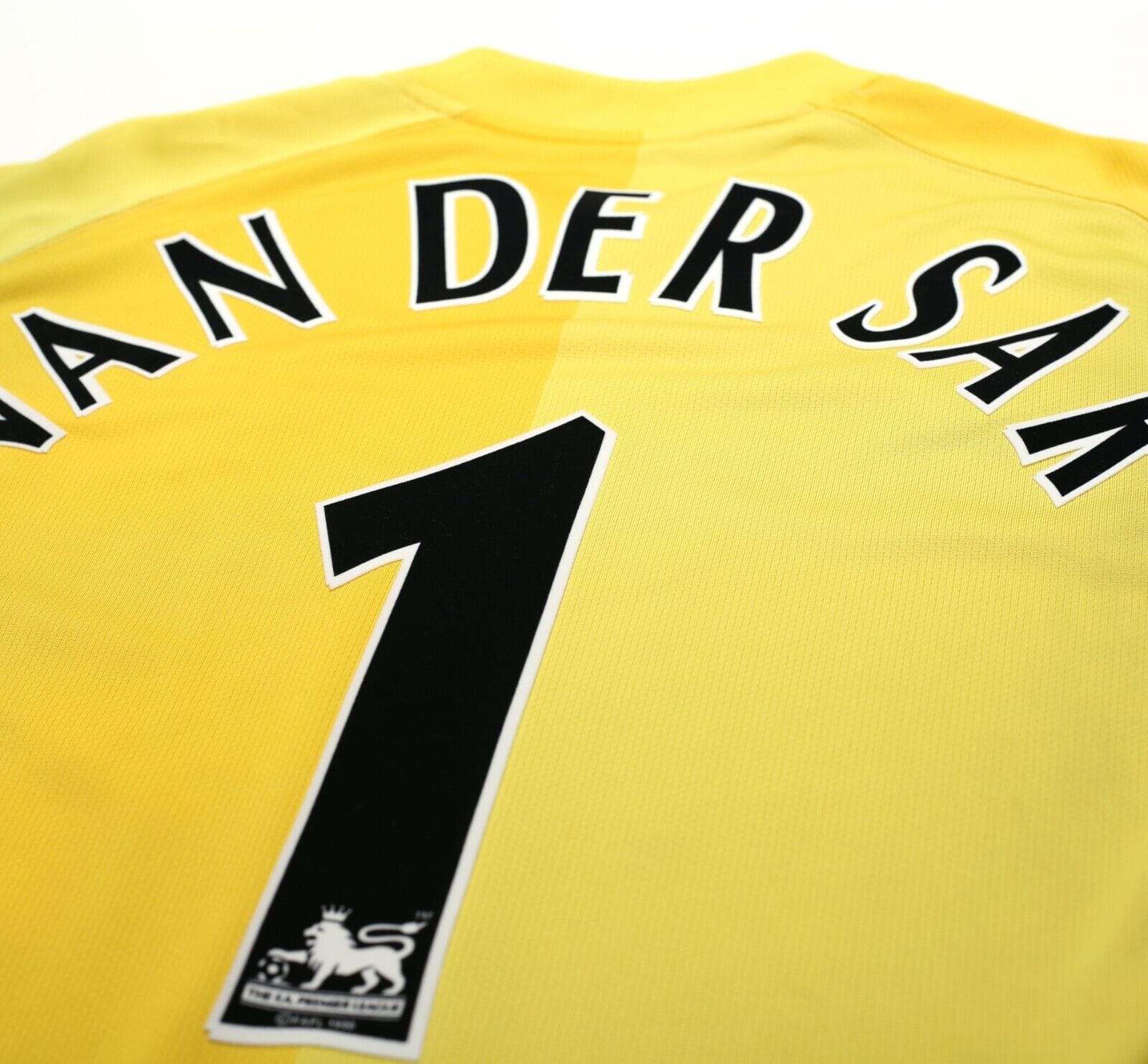 2006/07 VAN DER SAR #1 Manchester United Vintage Nike GK Football Shirt (M)