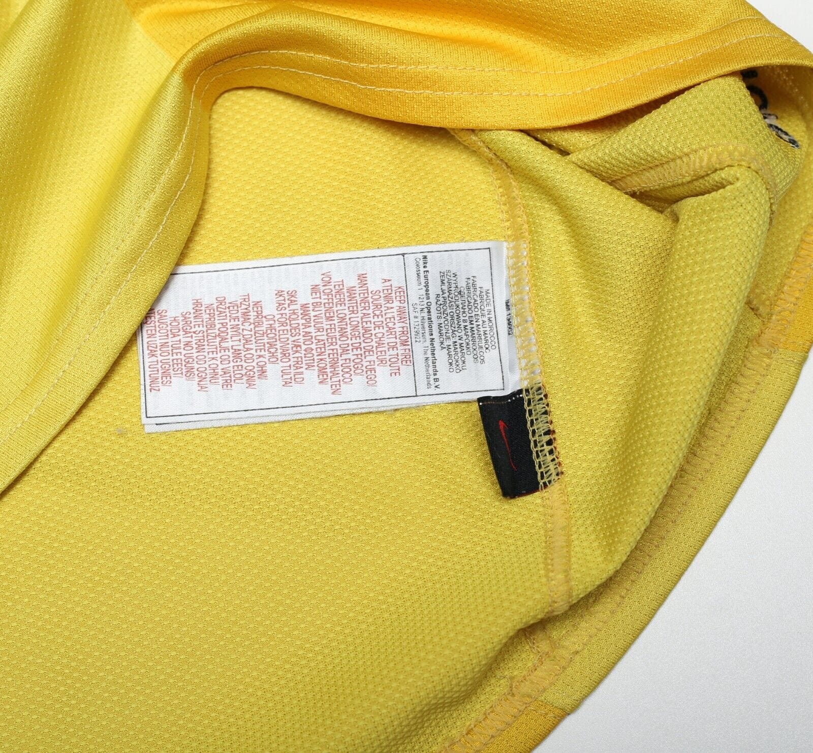 2006/07 VAN DER SAR #1 Manchester United Vintage Nike GK Football Shirt (M)