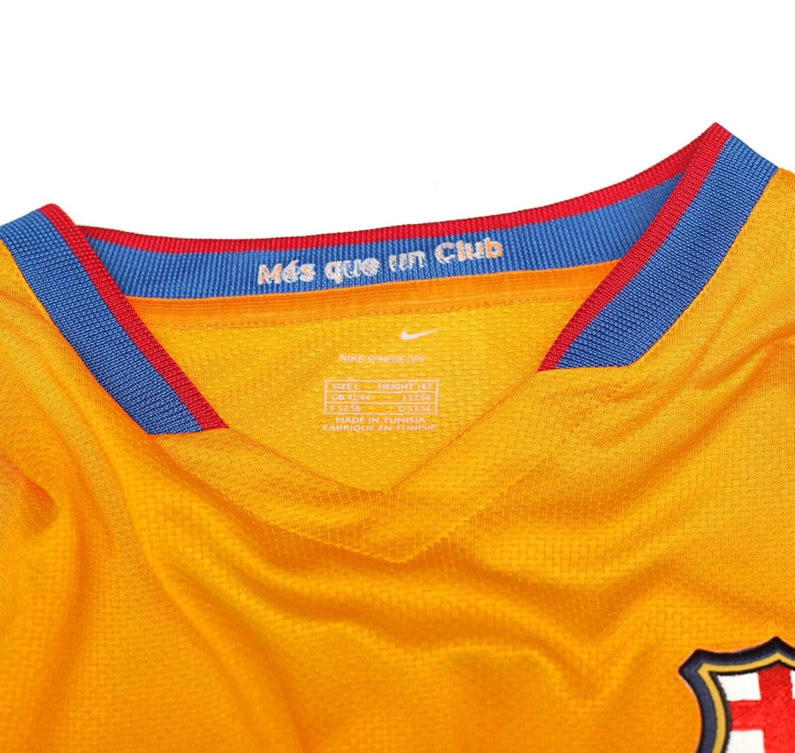 2006/07 XAVI #6 Barcelona Vintage Nike Away Football Shirt