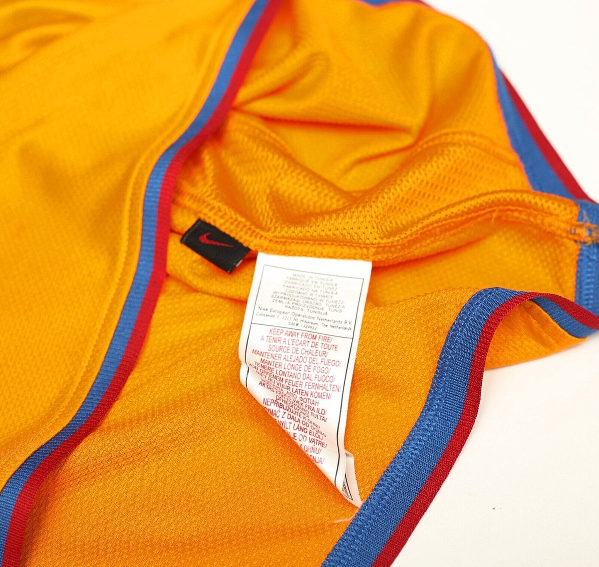 2006/07 XAVI #6 Barcelona Vintage Nike Away Football Shirt Jersey (L)