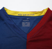 2006/07 XAVI #6 Barcelona Vintage Nike Home Football Shirt (L)