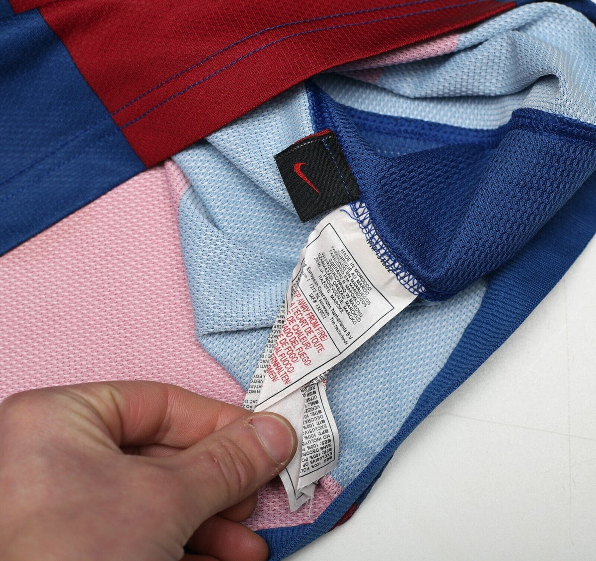 2006/07 XAVI #6 Barcelona Vintage Nike Home Football Shirt (L)