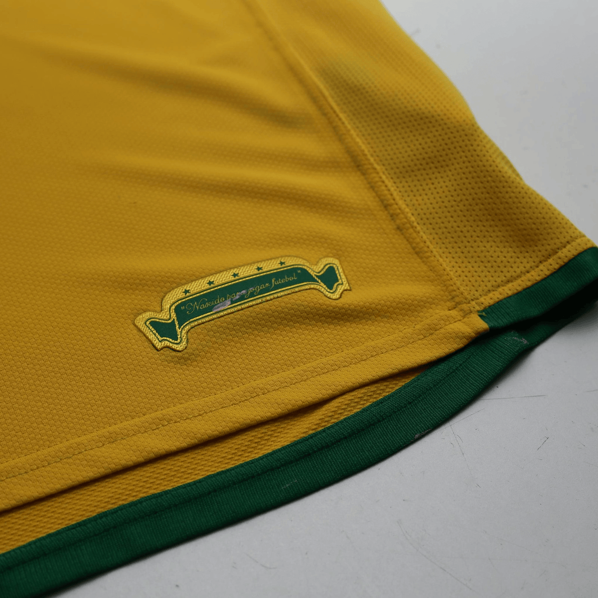 2006/08 Adriano #7 Brazil Vintage Nike Home Football Shirt (M) World Cup 06