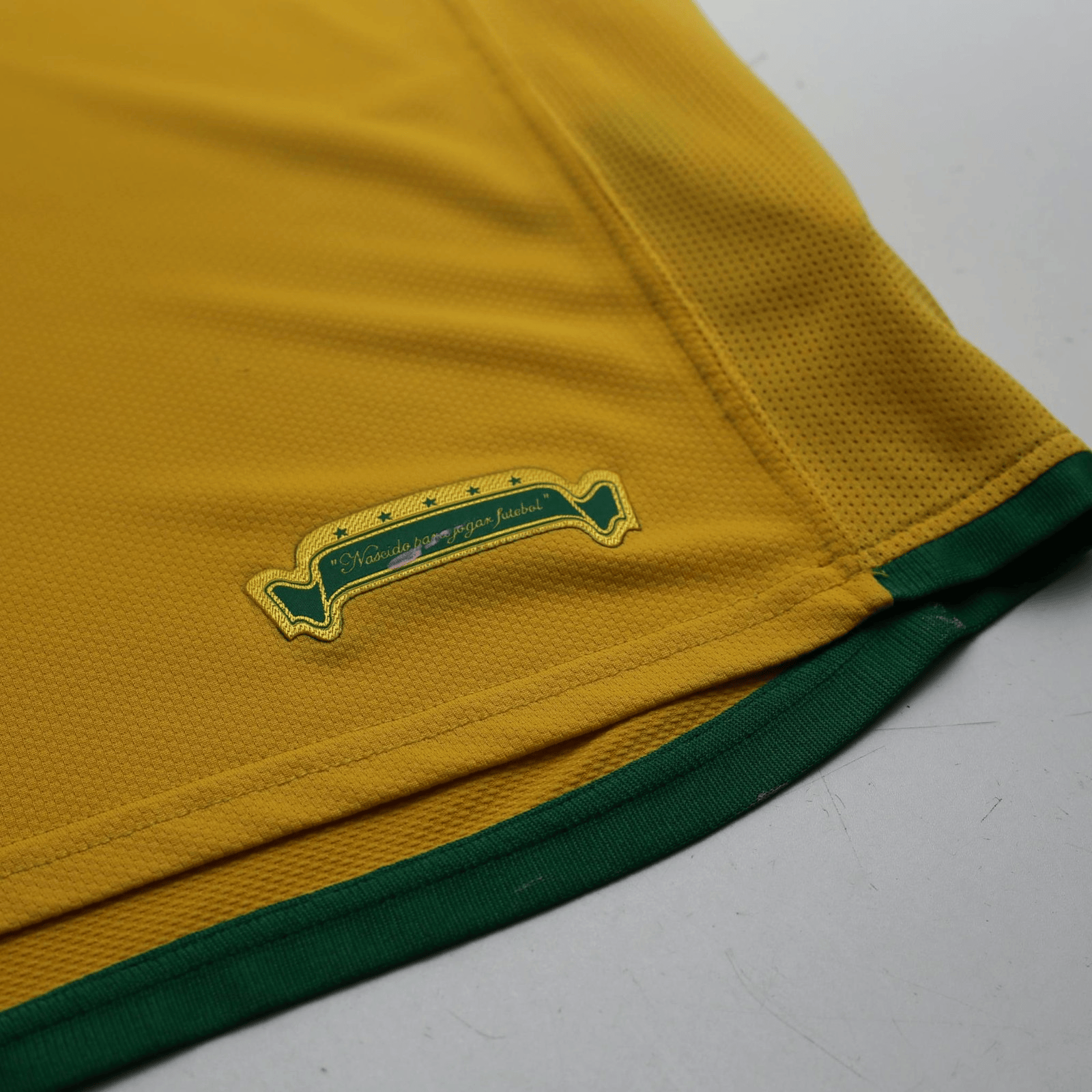 2006/08 Adriano #7 Brazil Vintage Nike Home Football Shirt (M) World Cup 06