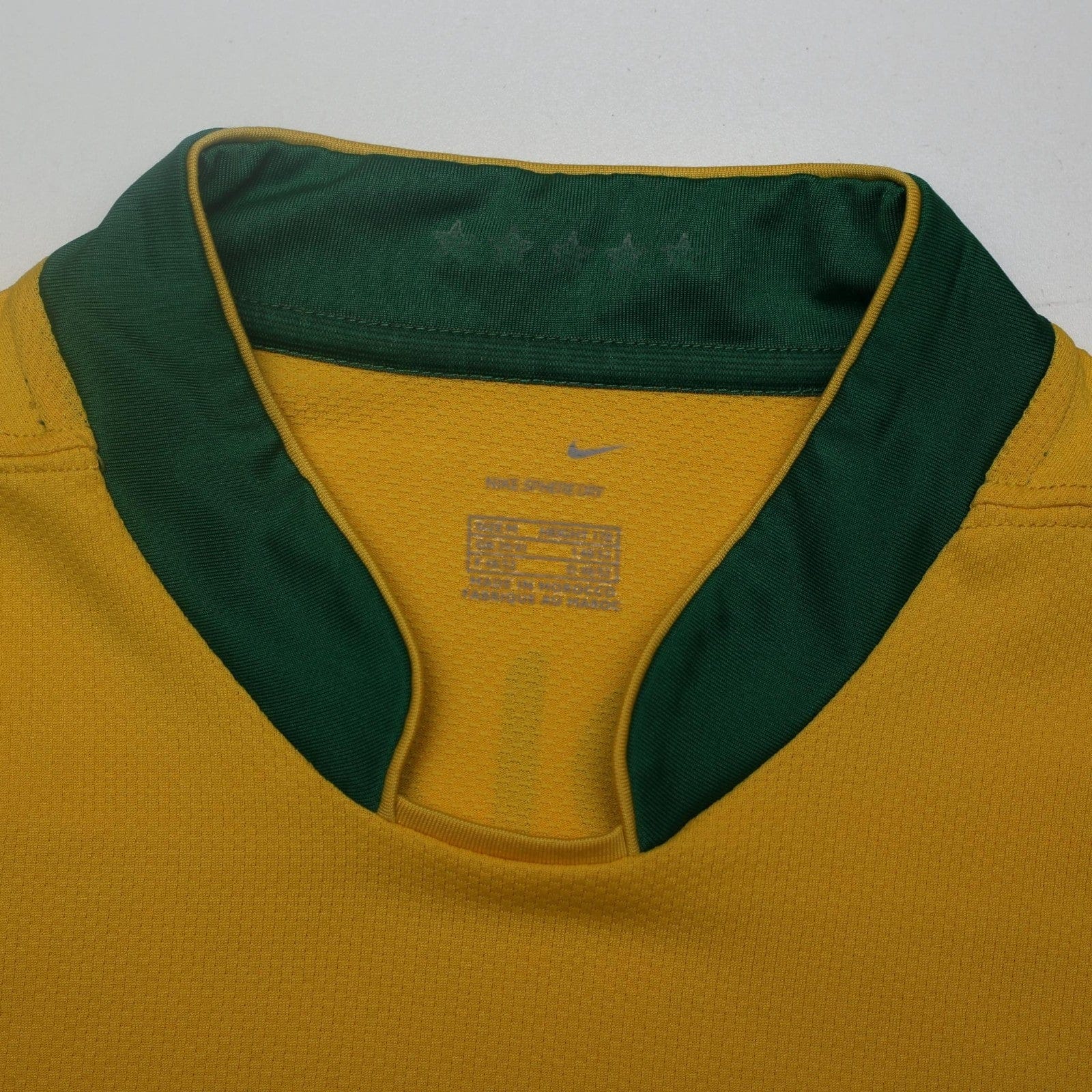 2006/08 Adriano #7 Brazil Vintage Nike Home Football Shirt (M) World Cup 06