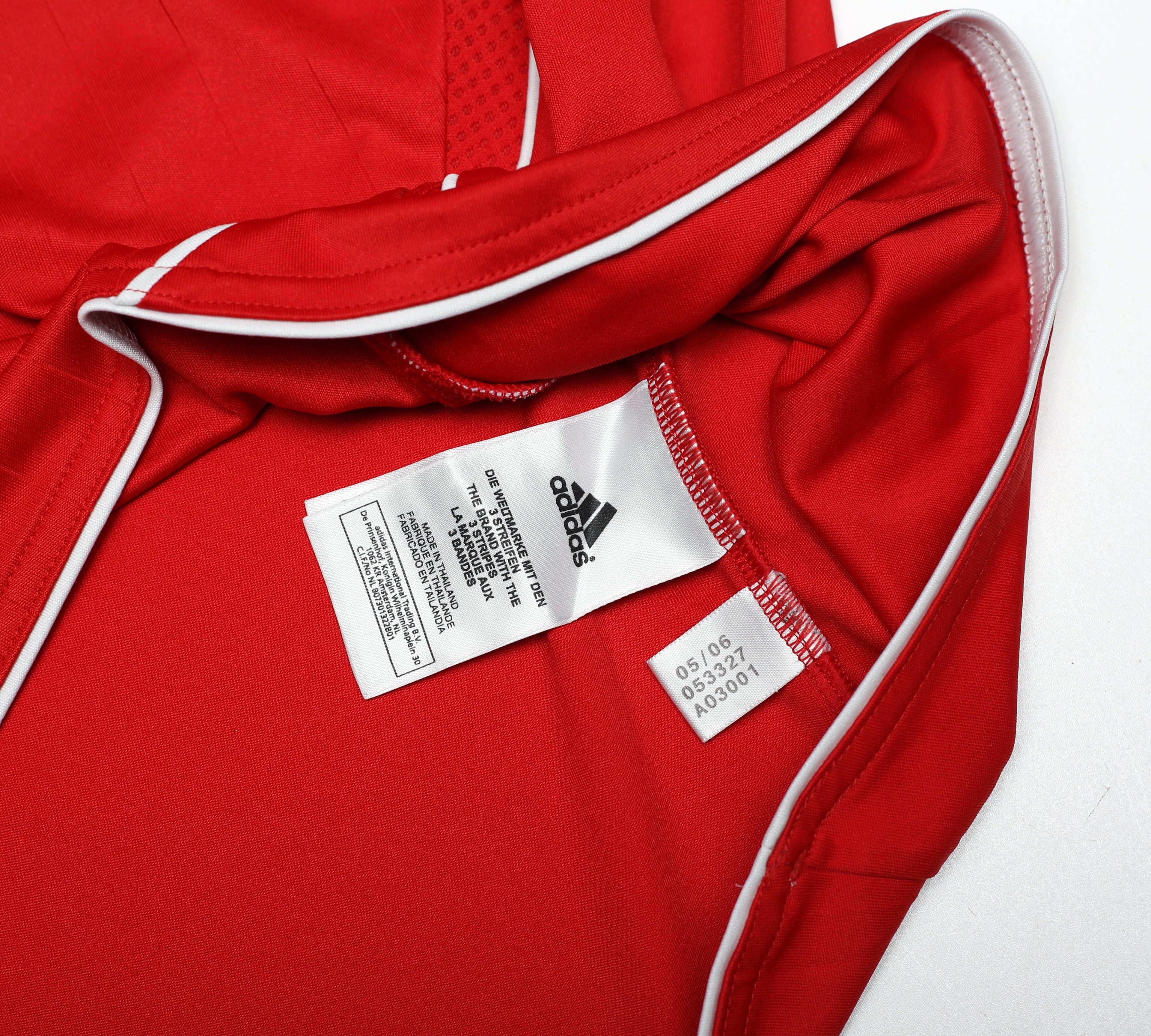 2006/08 ALONSO #14 Liverpool Vintage adidas Home Football Shirt (XXL)