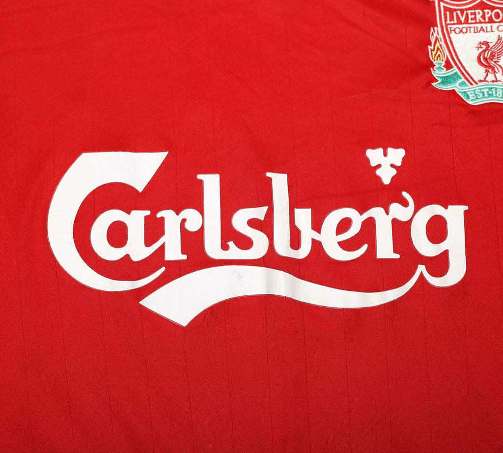 2006/08 ALONSO #14 Liverpool Vintage adidas Home Football Shirt (XXL)