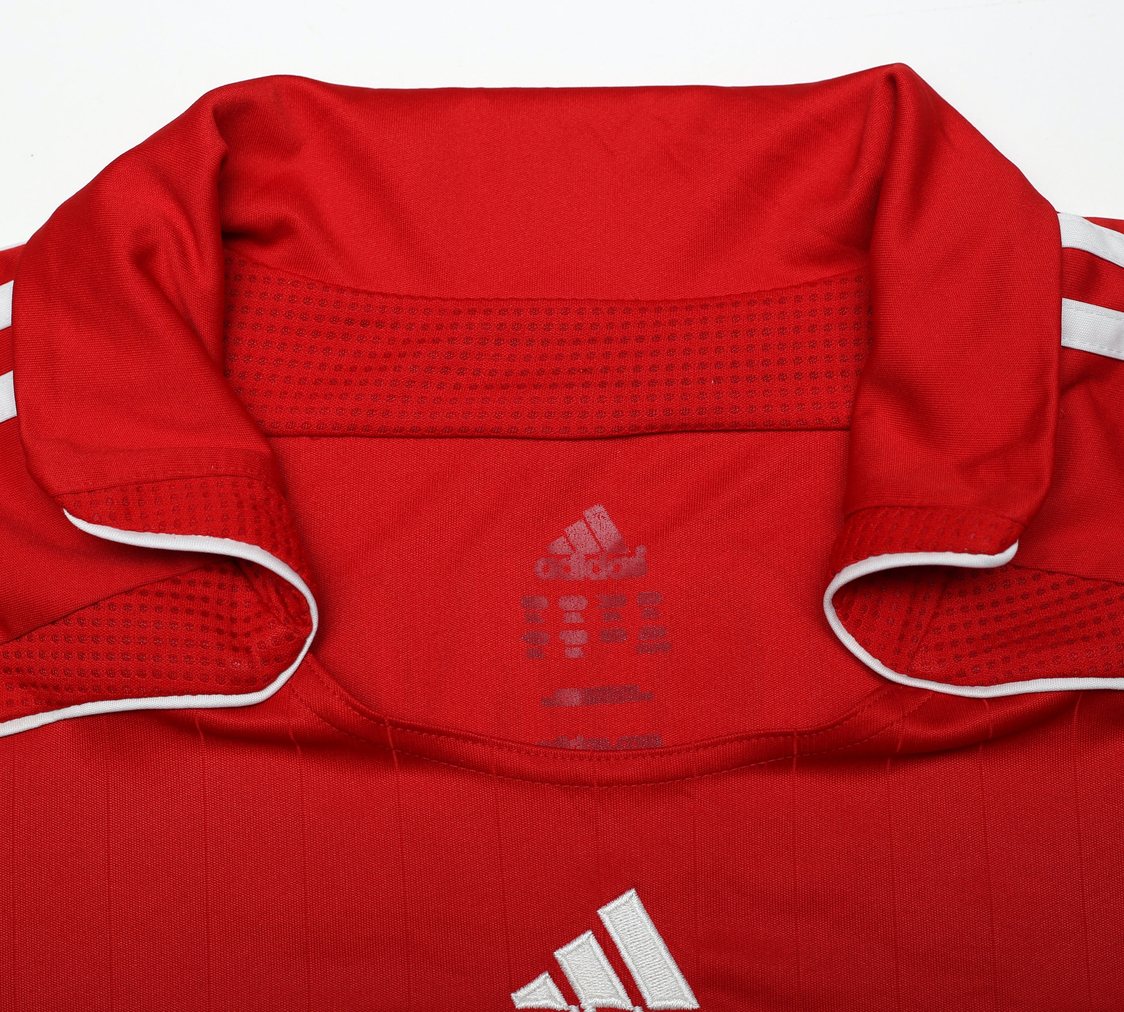 2006/08 ALONSO #14 Liverpool Vintage adidas Home Football Shirt (XXL)