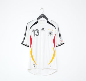 2006/08 BALLACK #13 Germany Vintage adidas WC 06 Home Football Shirt Jersey (L)