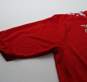 2006/08 BECKHAM #7 England Vintage Umbro Away Football Shirt (L)