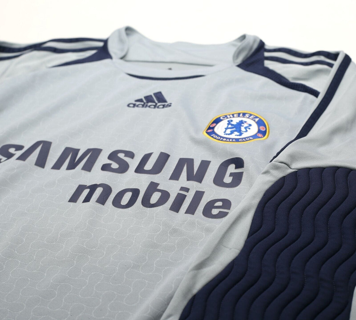 2006/08 CECH #1 Chelsea Vintage adidas UCL GK Football Shirt (M) Goalkeeper