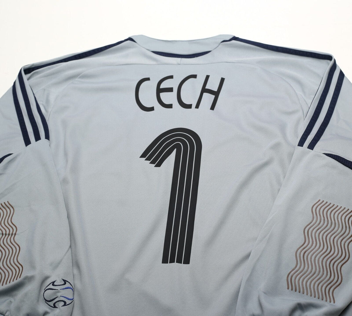 2006/08 CECH #1 Chelsea Vintage adidas UCL GK Football Shirt (M) Goalkeeper