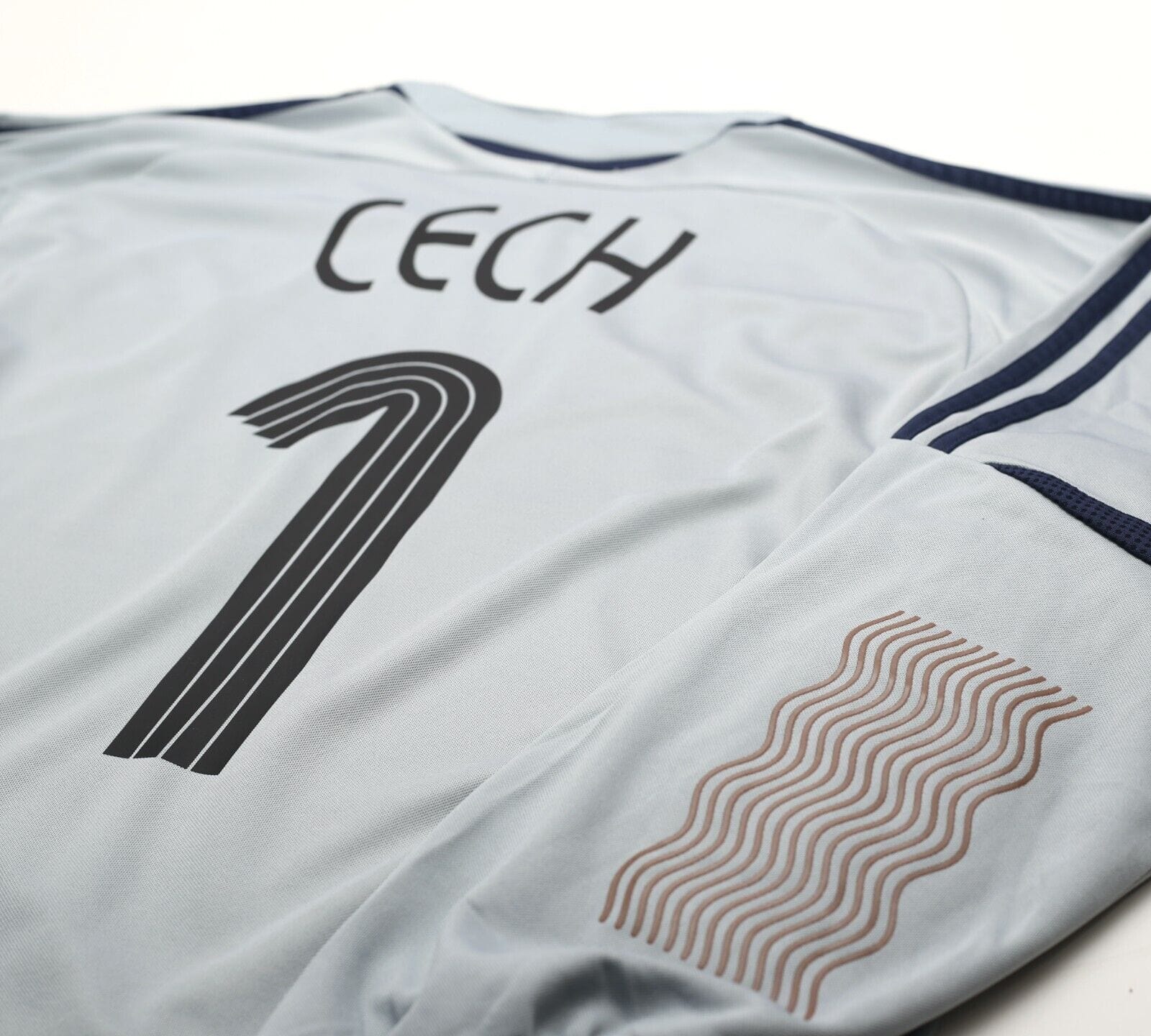 2006/08 CECH #1 Chelsea Vintage adidas UCL GK Football Shirt (M) Goalkeeper