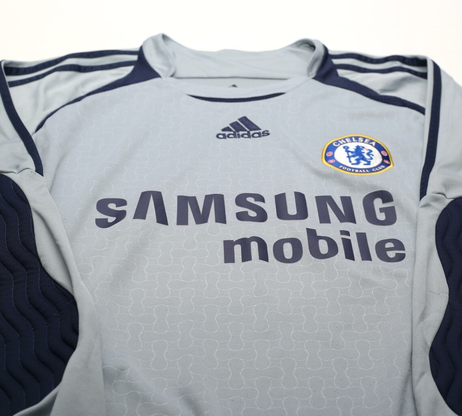 2006/08 CECH #1 Chelsea Vintage adidas UCL GK Football Shirt (M) Goalkeeper