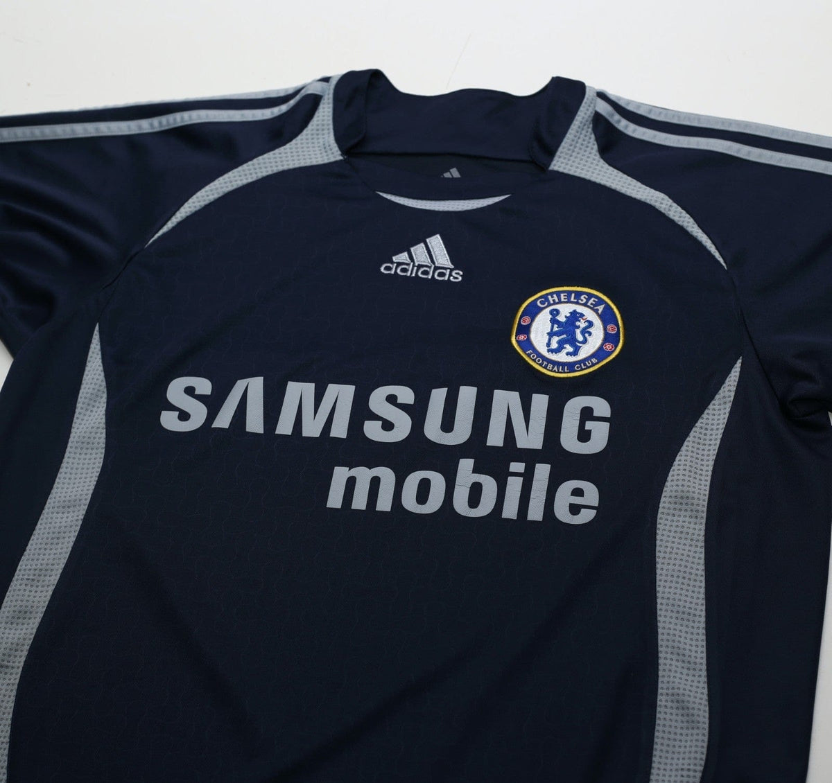 2006/08 CECH #1 Chelsea Vintage adidas UCL Goalkeeper Football Shirt (S)