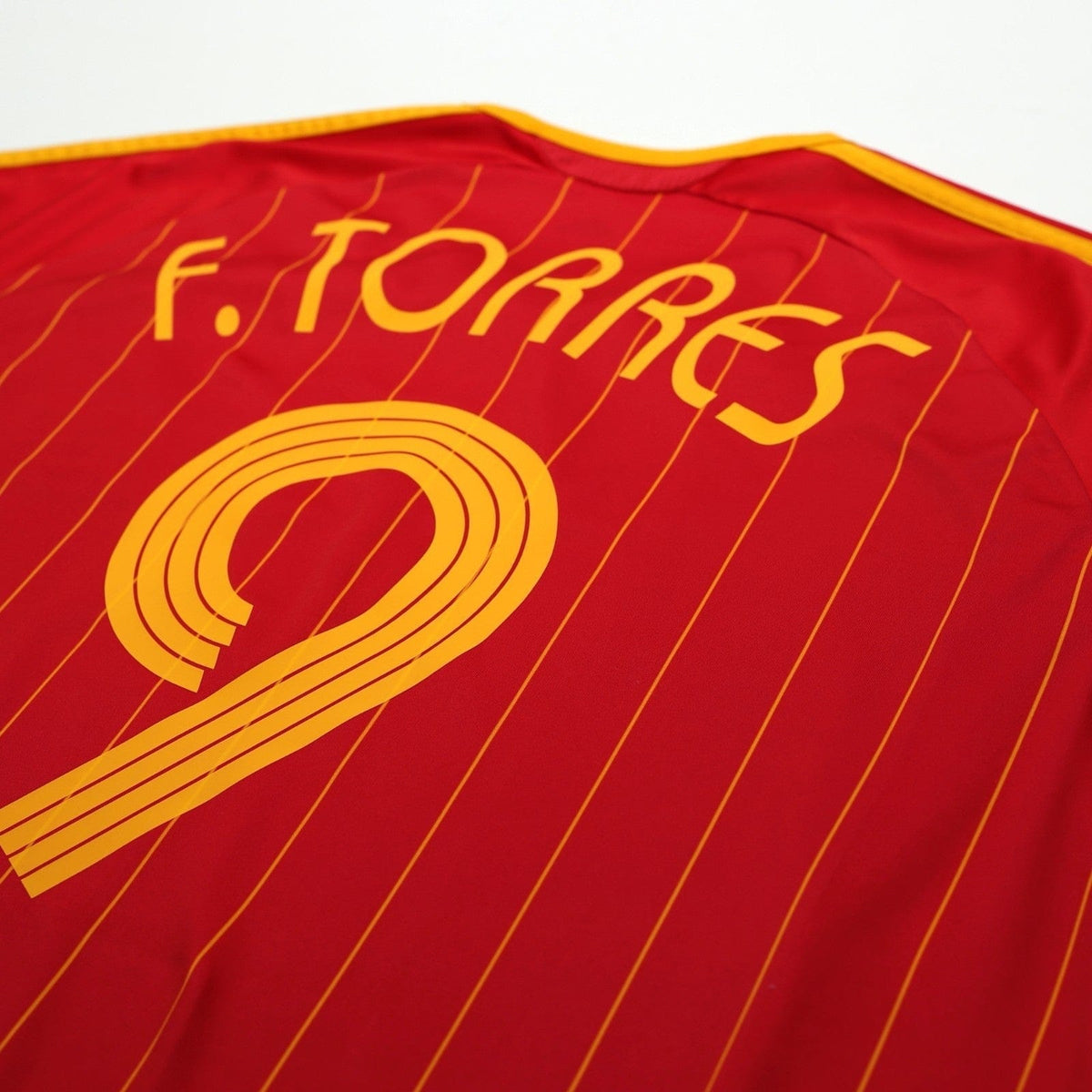2006/08 F. Torres #9 Spain Vintage adidas Home Football Shirt XL World Cup 2006