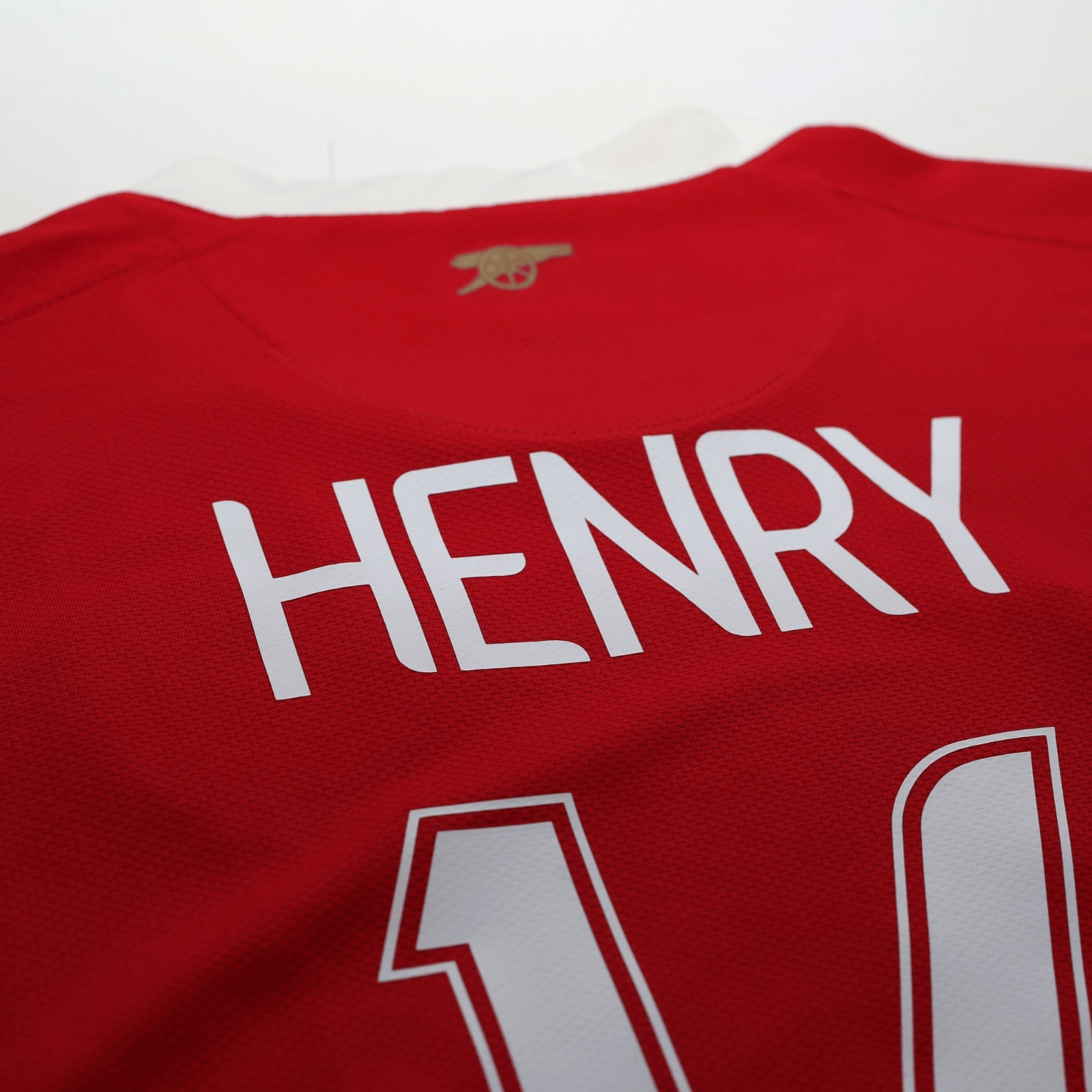2006/08 Henry #14 Arsenal Vintage Nike European Home Football Shirt (L)