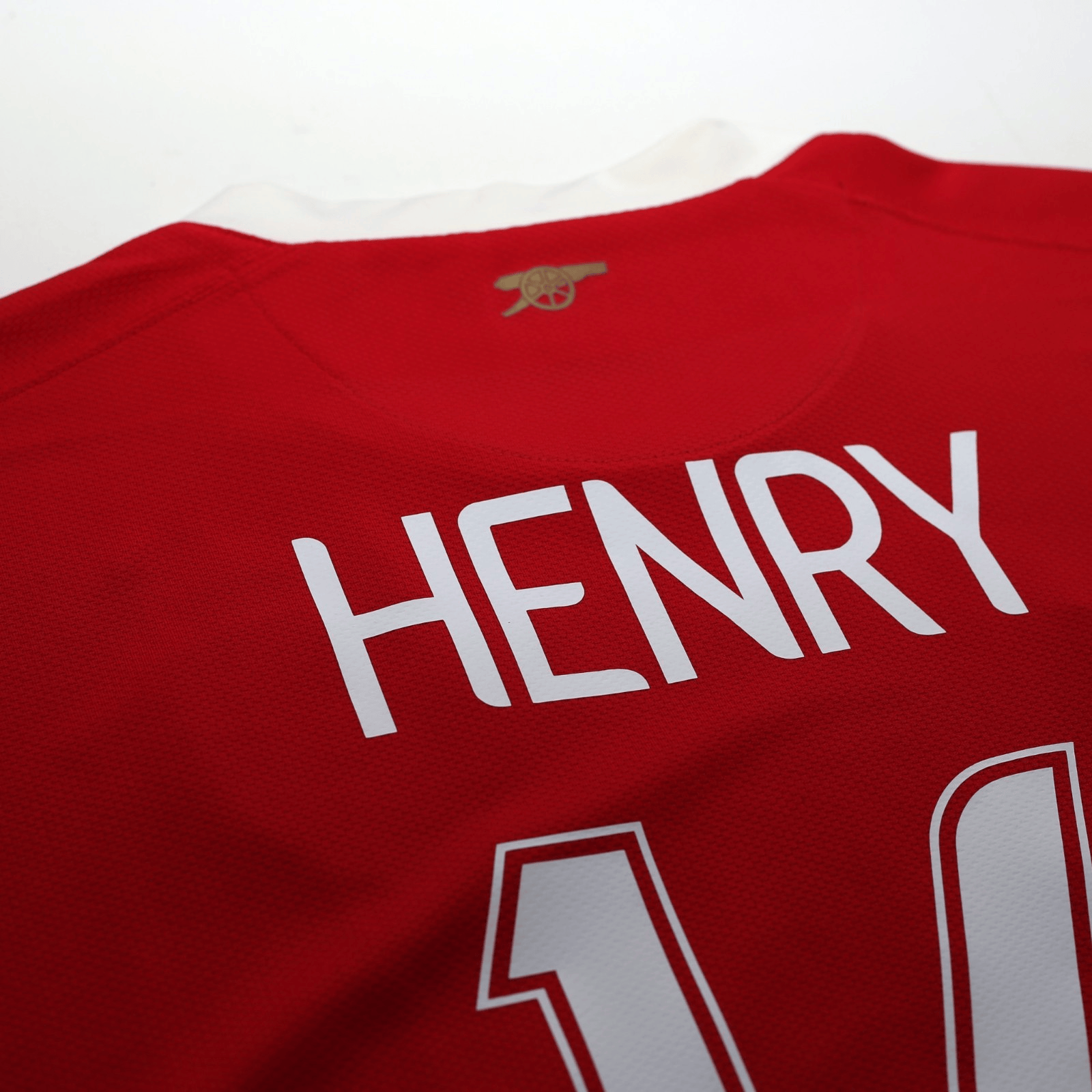 2006/08 Henry #14 Arsenal Vintage Nike European Home Football Shirt (L)