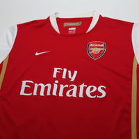 2006/08 Henry #14 Arsenal Vintage Nike European Home Football Shirt (L)