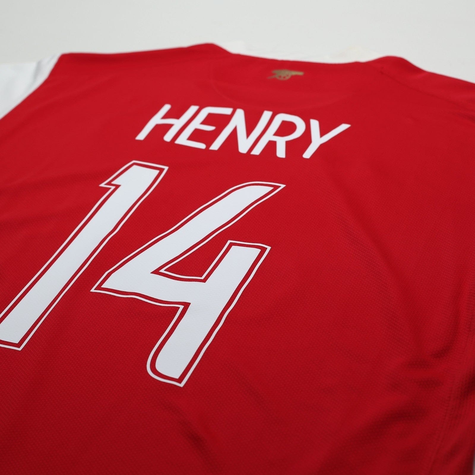2006/08 Henry #14 Arsenal Vintage Nike European Home Football Shirt (L)