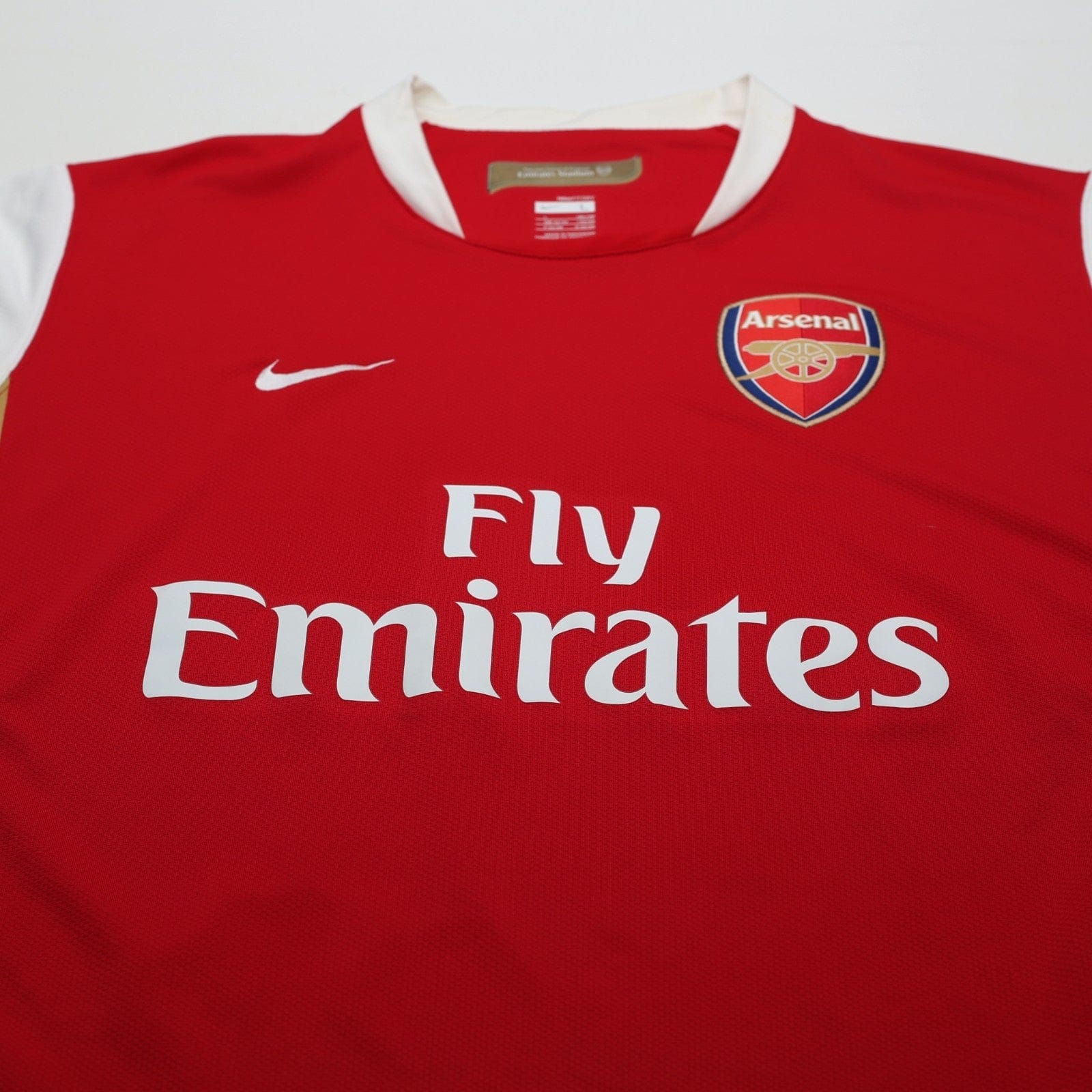 2006/08 Henry #14 Arsenal Vintage Nike European Home Football Shirt (L)