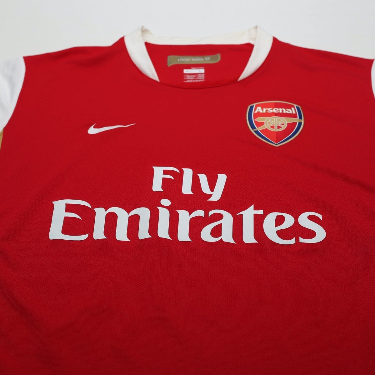 2006/08 Henry #14 Arsenal Vintage Nike European Home Football Shirt (L)