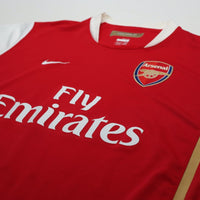 2006/08 Henry #14 Arsenal Vintage Nike European Home Football Shirt (L)