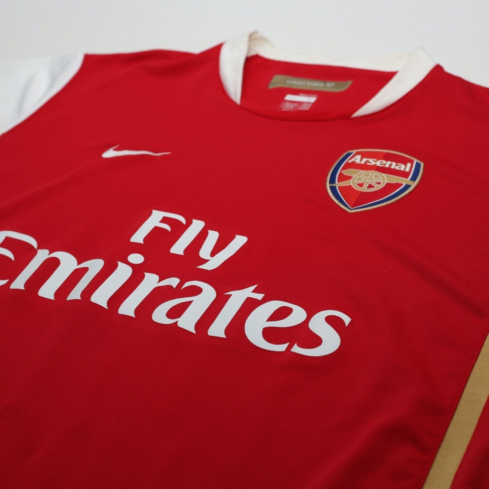 2006/08 Henry #14 Arsenal Vintage Nike European Home Football Shirt (L)