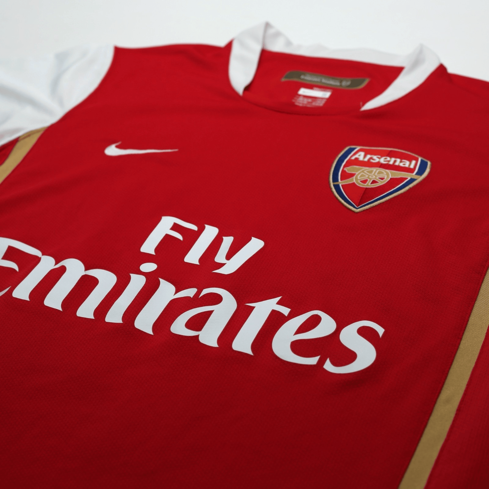 2006/08 Henry #14 Arsenal Vintage Nike Home Football Shirt (S)
