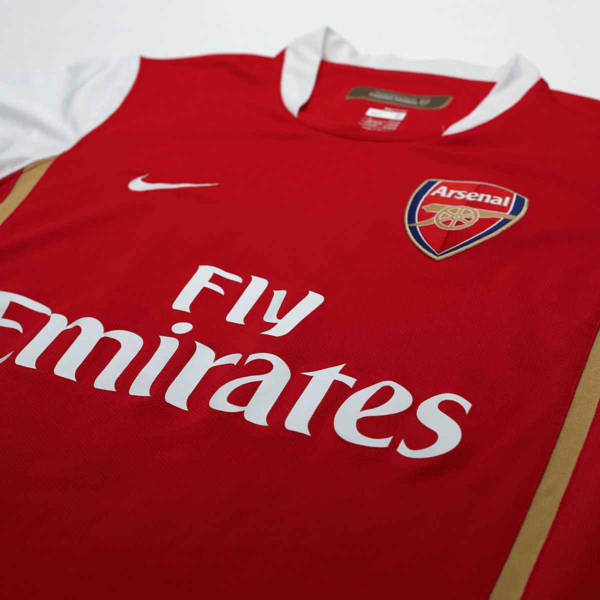 2006/08 Henry #14 Arsenal Vintage Nike Home Football Shirt (S)