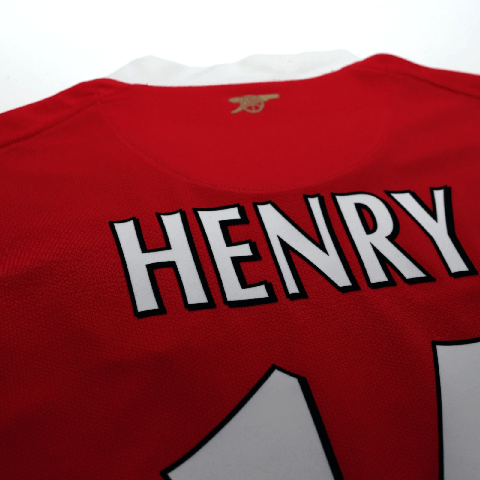 2006/08 Henry #14 Arsenal Vintage Nike Home Football Shirt (S)