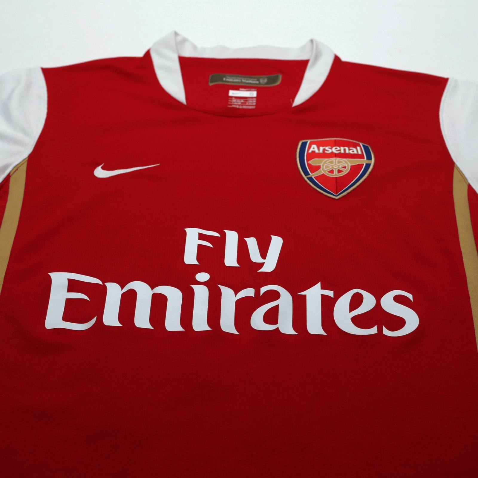2006/08 Henry #14 Arsenal Vintage Nike Home Football Shirt (S)