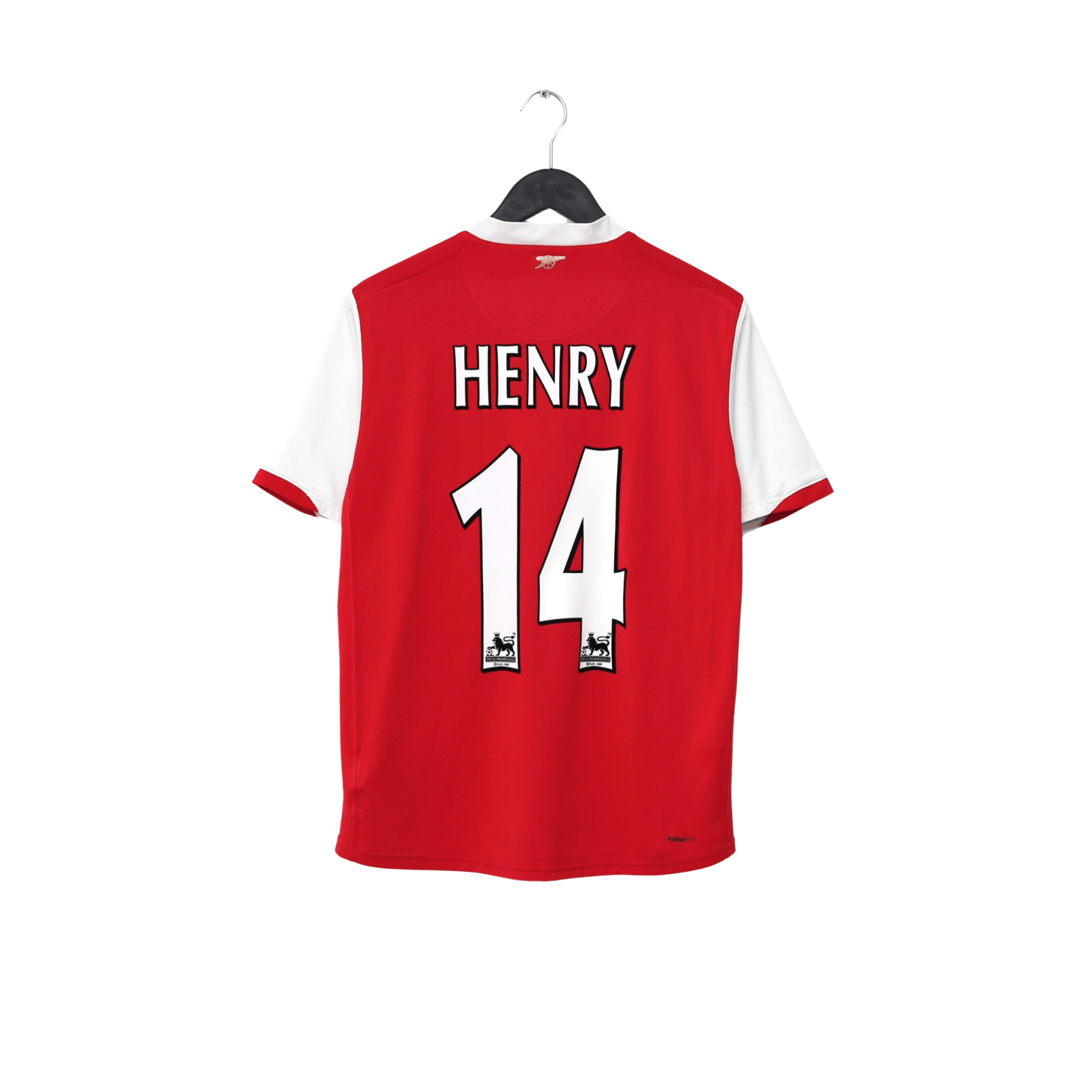 2006/08 Henry #14 Arsenal Vintage Nike Home Football Shirt (S)
