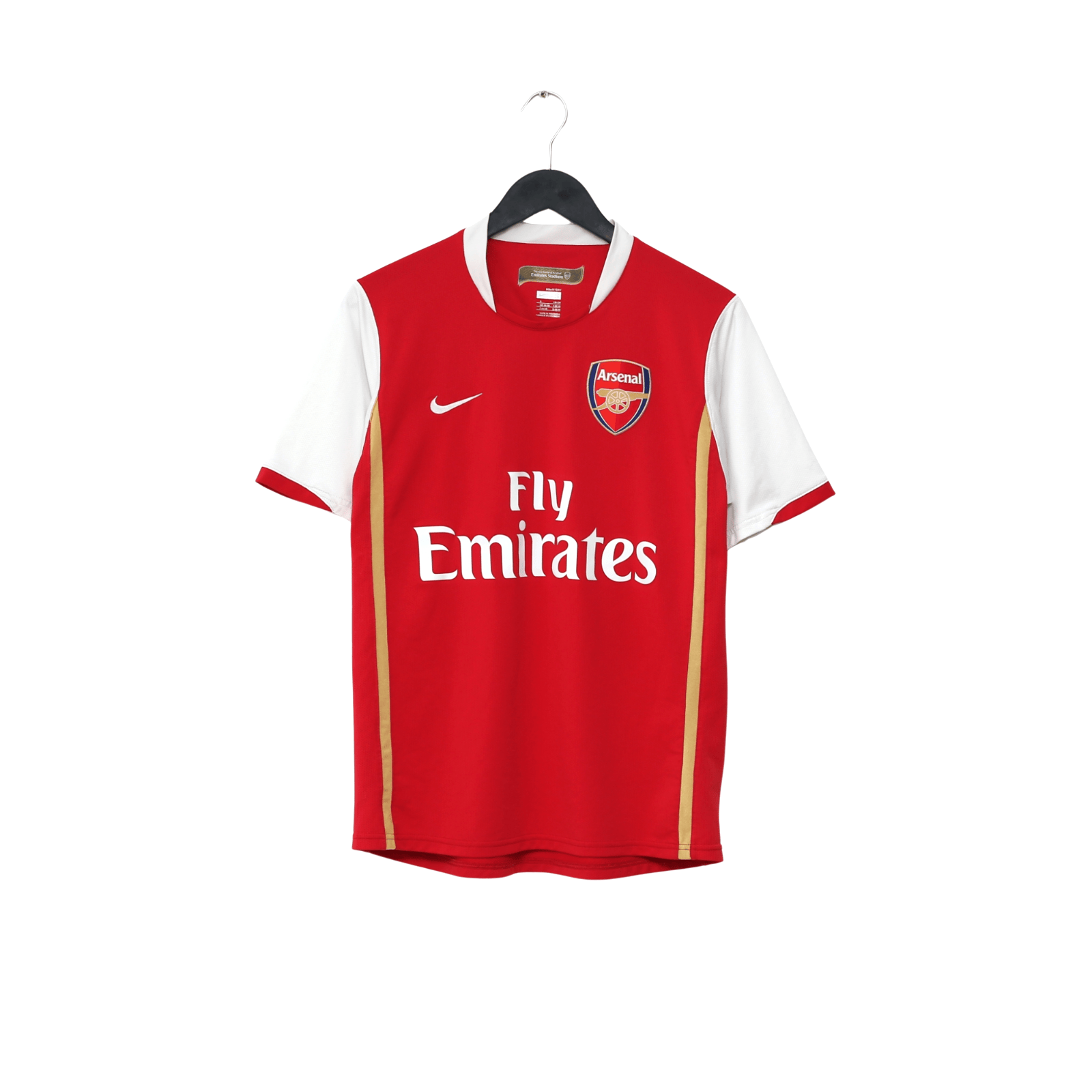 2006/08 Henry #14 Arsenal Vintage Nike Home Football Shirt (S)