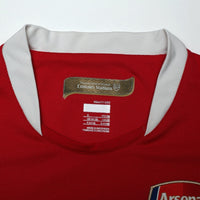 2006/08 Henry #14 Arsenal Vintage Nike Home Football Shirt (S)