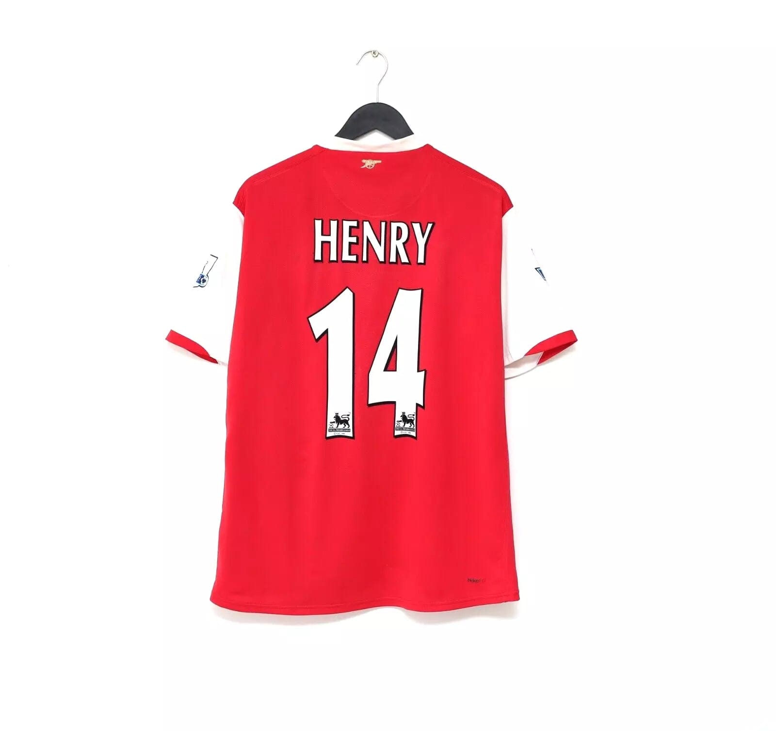 2006/08 HENRY #14 Arsenal Home Football Shirt | Size L