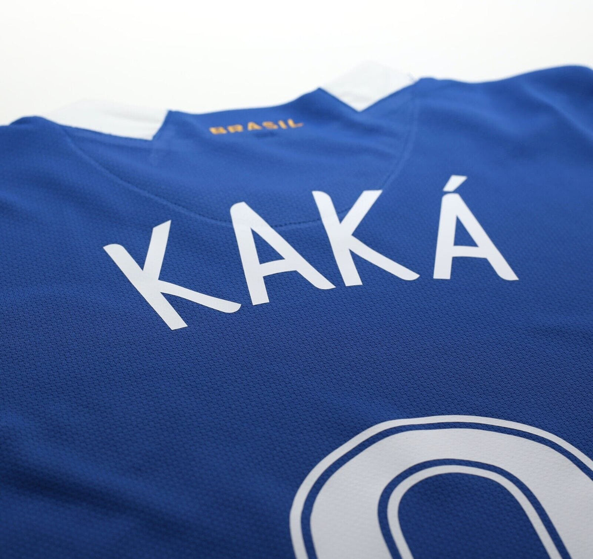 2006/08 KAKA #8 Brazil Vintage Nike World Cup 06 Away Football Shirt (L)