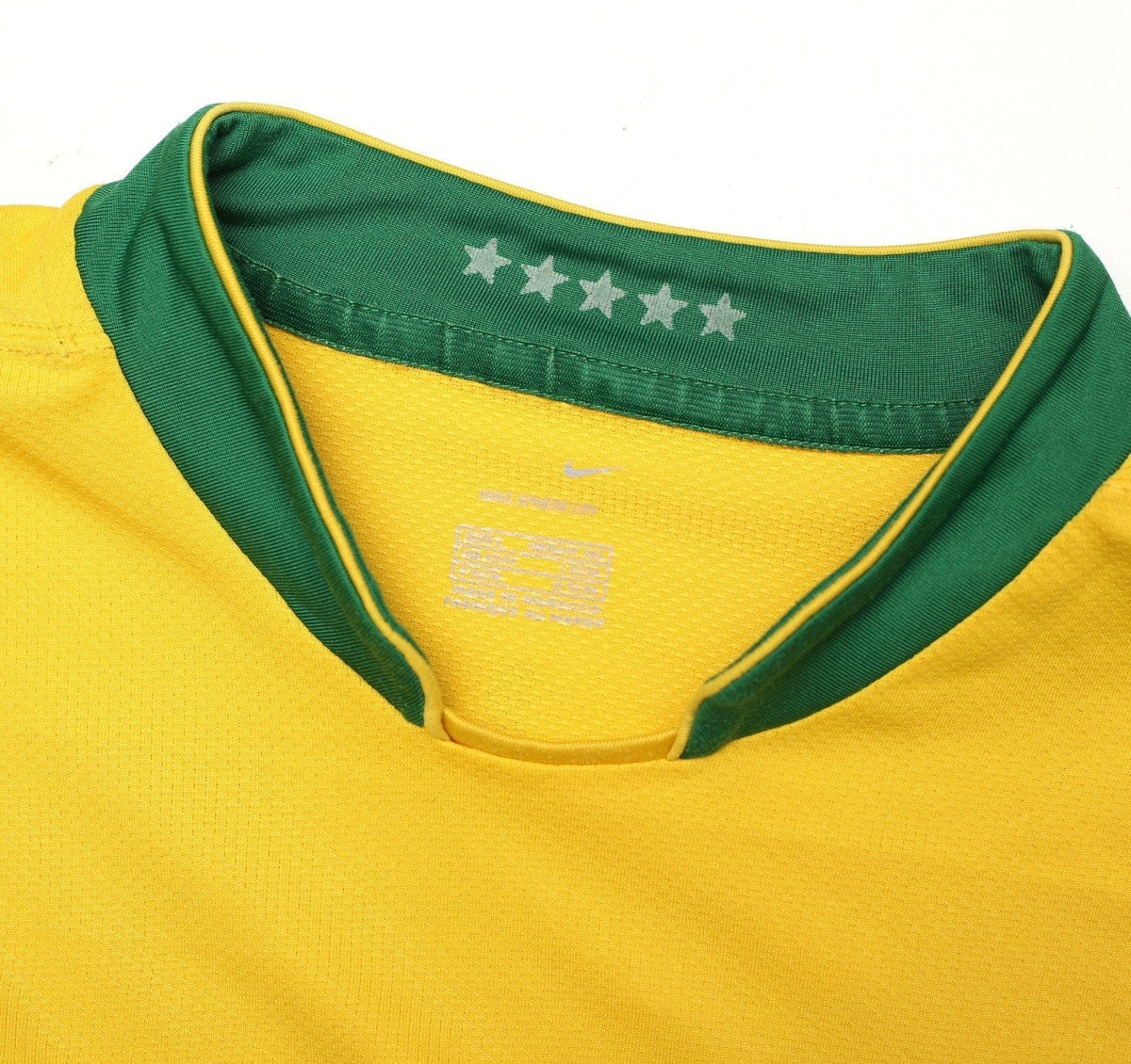 2006/08 KAKA #8 Brazil Vintage Nike World Cup 06 Home Football Shirt (L)