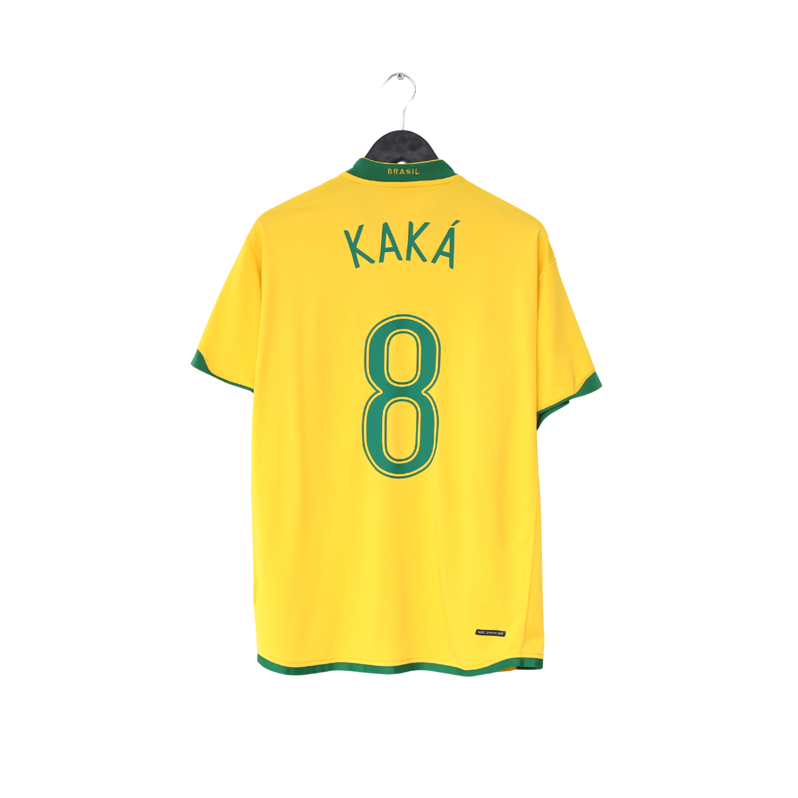 2006/08 KAKA #8 Brazil Vintage Nike World Cup 06 Home Football Shirt (L)