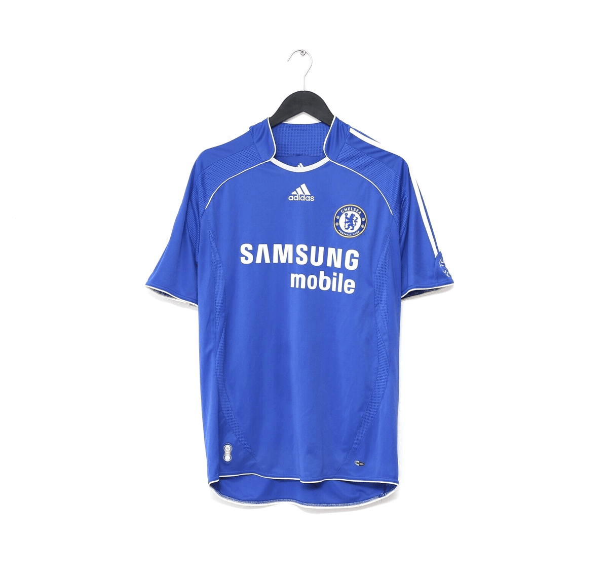 2006/08 LAMPARD #8 Chelsea Vintage adidas UCL Home Football Shirt Jersey (M)