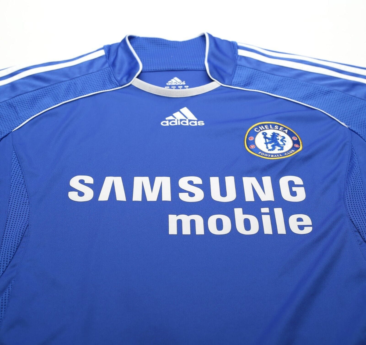 2006/08 LAMPARD #8 Chelsea Vintage adidas UCL Home Football Shirt Jersey (M)