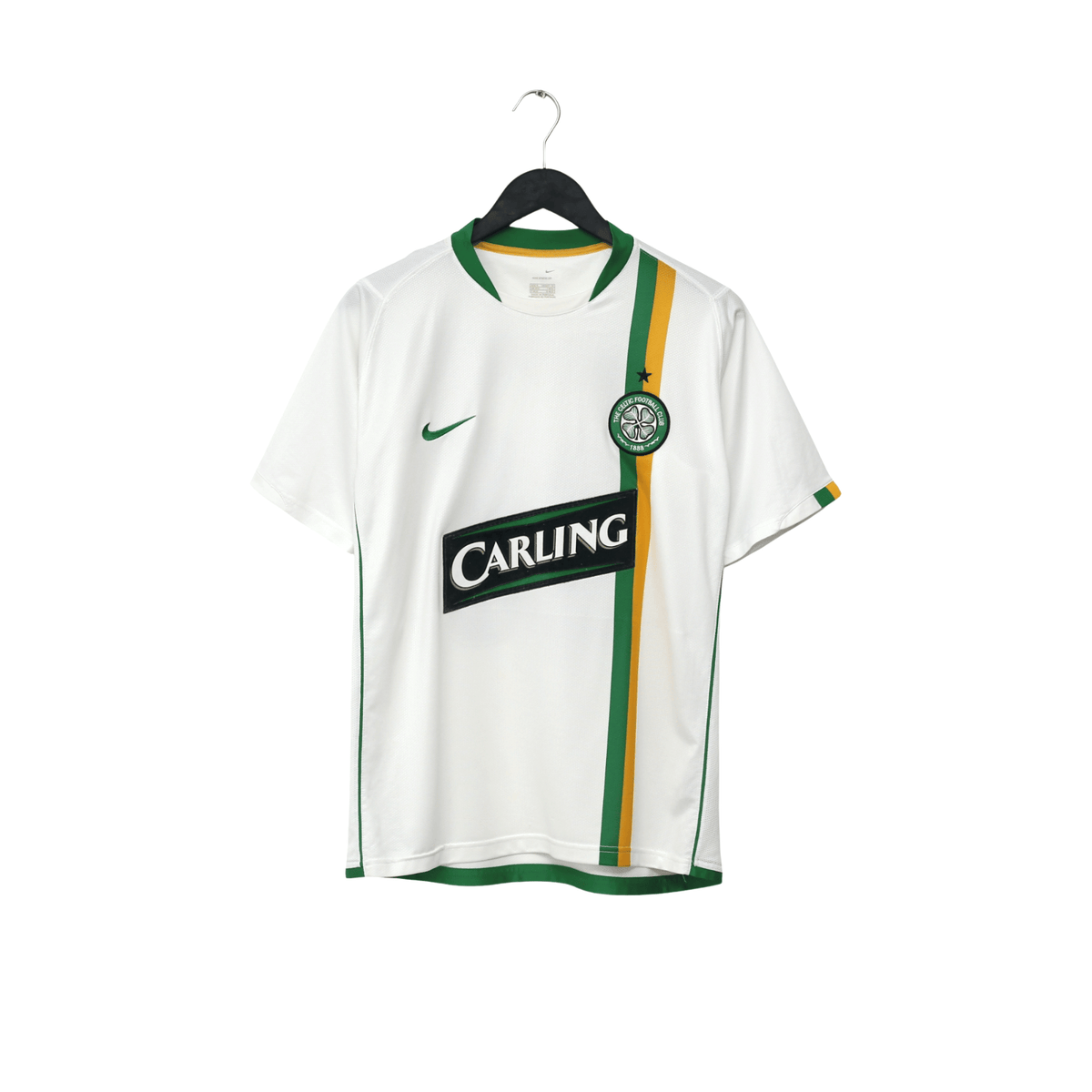 2006/08 Nakamura #25 Celtic Vintage Nike European 4th Football Shirt (M)