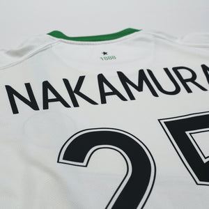 2006/08 Nakamura #25 Celtic Vintage Nike European 4th Football Shirt (M)