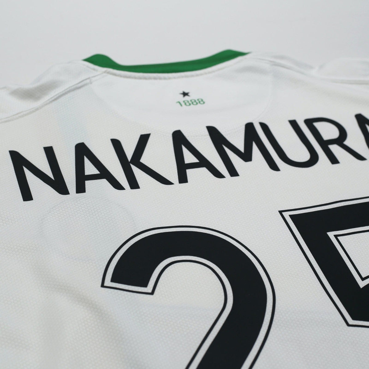 2006/08 Nakamura #25 Celtic Vintage Nike European 4th Football Shirt (M)