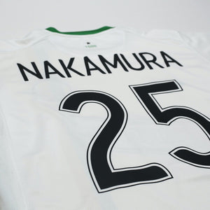 2006/08 Nakamura #25 Celtic Vintage Nike European 4th Football Shirt (M)