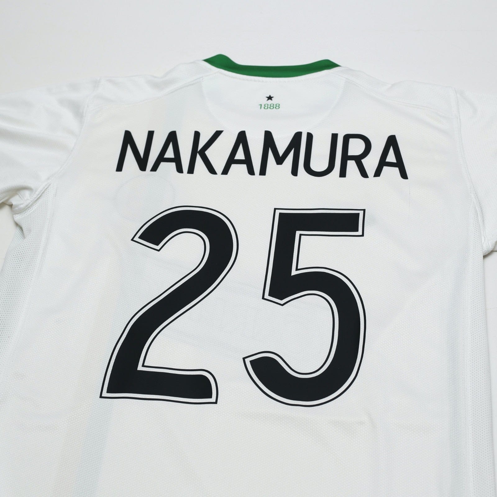 2006/08 Nakamura #25 Celtic Vintage Nike European 4th Football Shirt (M)