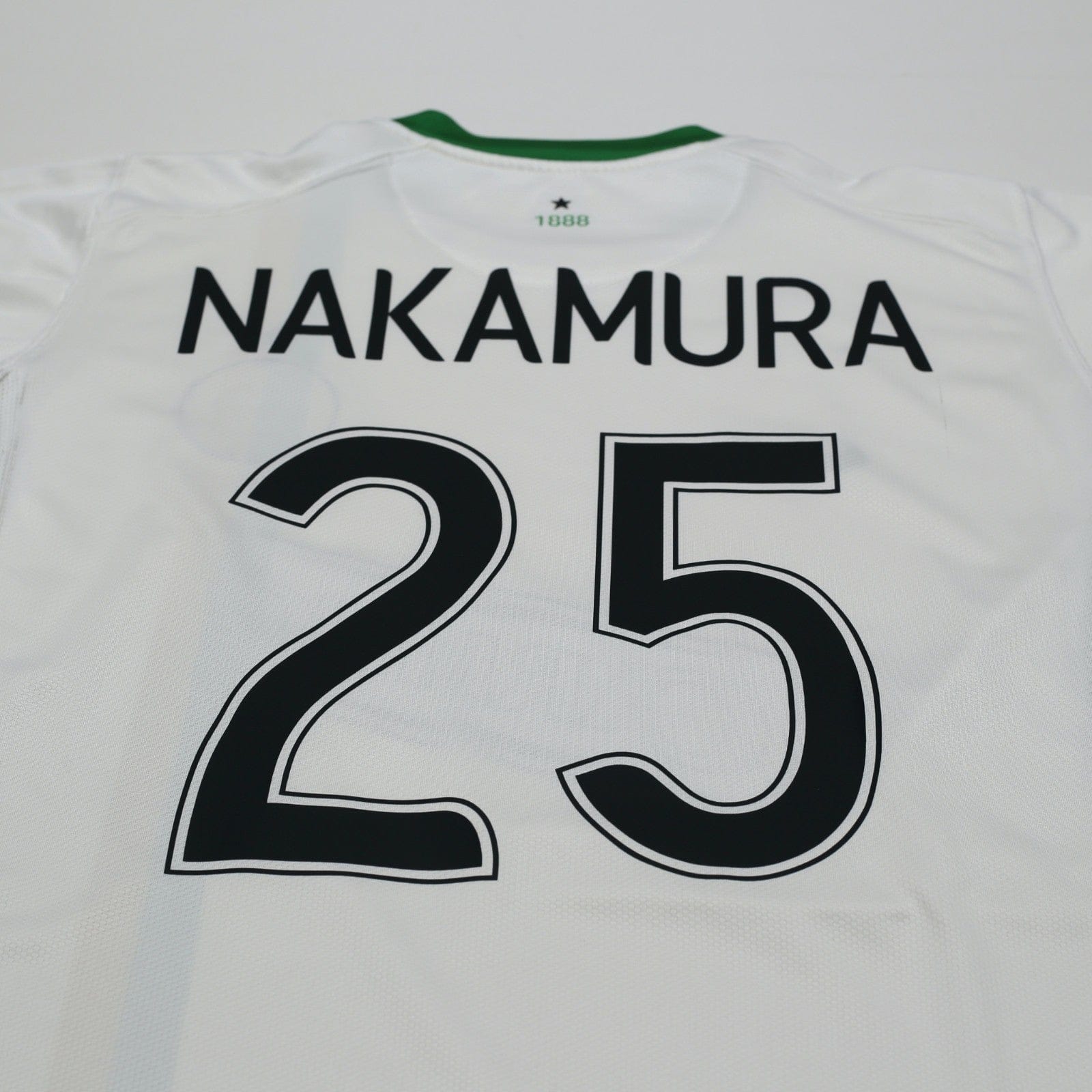 2006/08 Nakamura #25 Celtic Vintage Nike European 4th Football Shirt (M)
